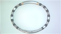 Bracciale Zancan Uomo Hi Teck in Acciaio Ceramica KXB007R-N - KXB007R-N